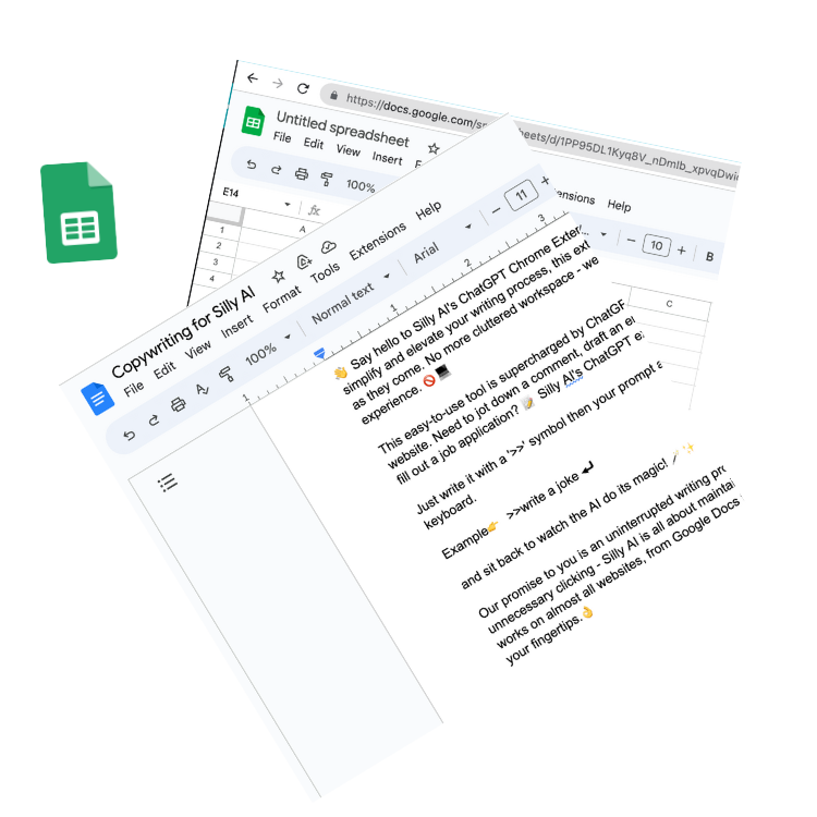 Chat GPT for Google Docs and Sheets